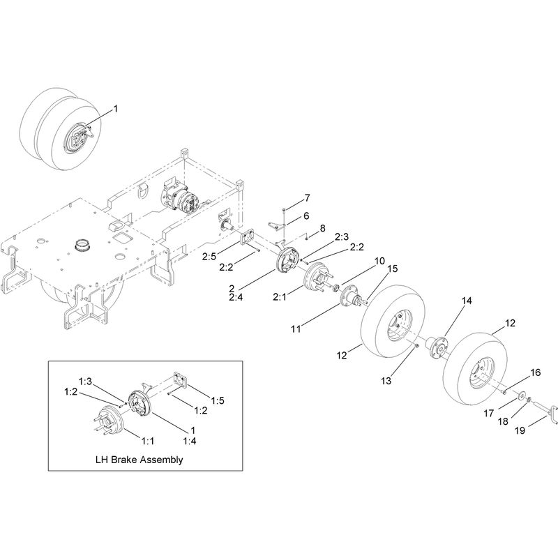 Wheel and Brake Assembly