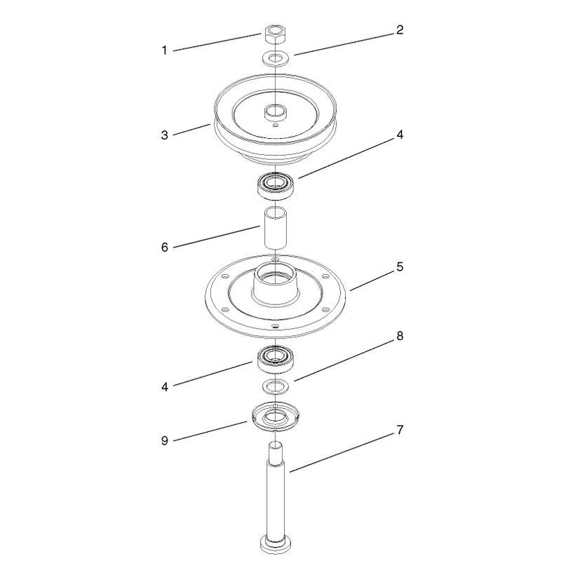 Spindle Housing Assembly No 104-6315