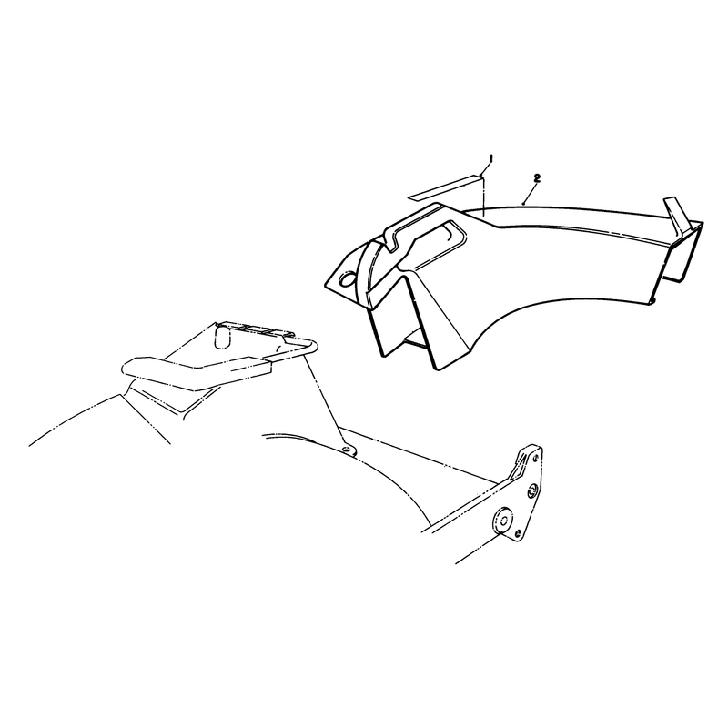 Side Discharge Chute Model No 59168 Optional