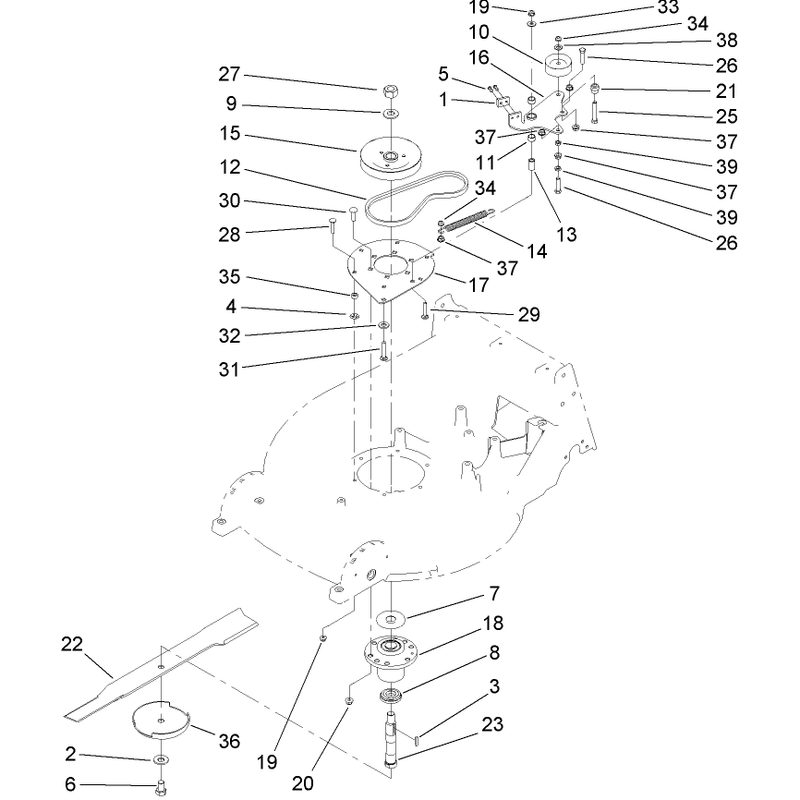 Blade Drive Assembly