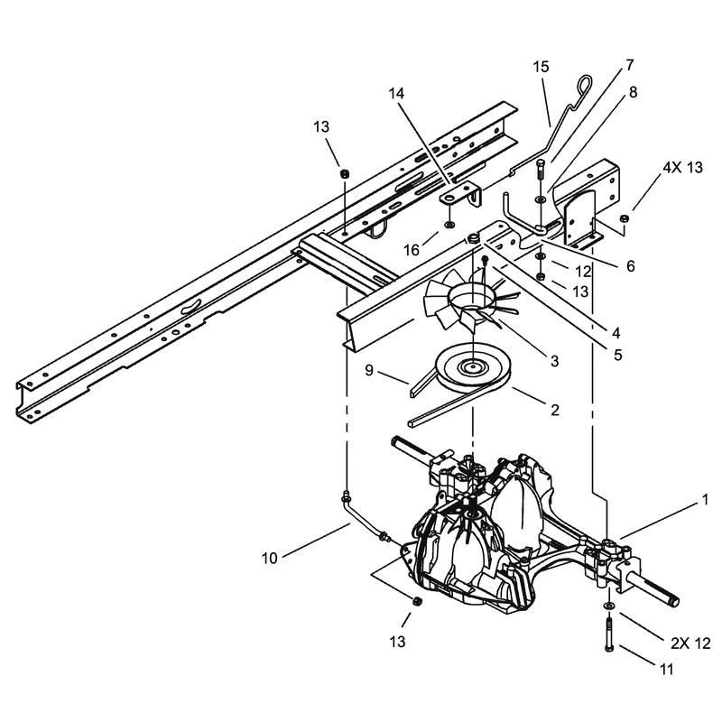 Hydro Transaxle Assembly