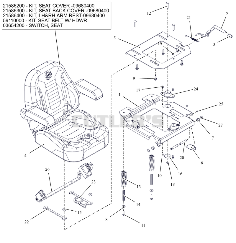 Seat - Zenith