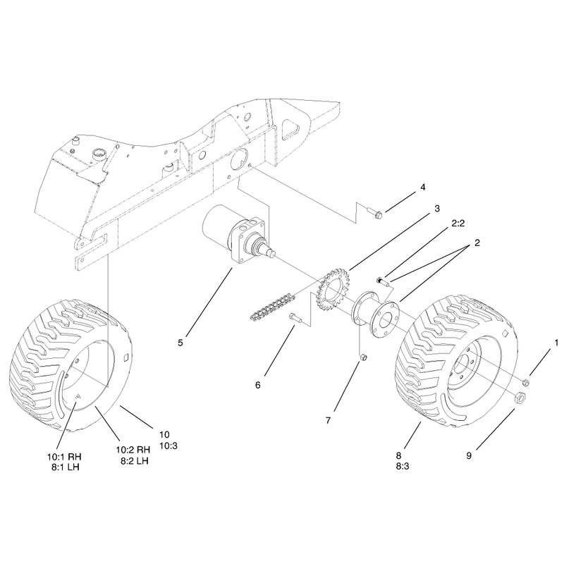 Rear Wheel Assembly
