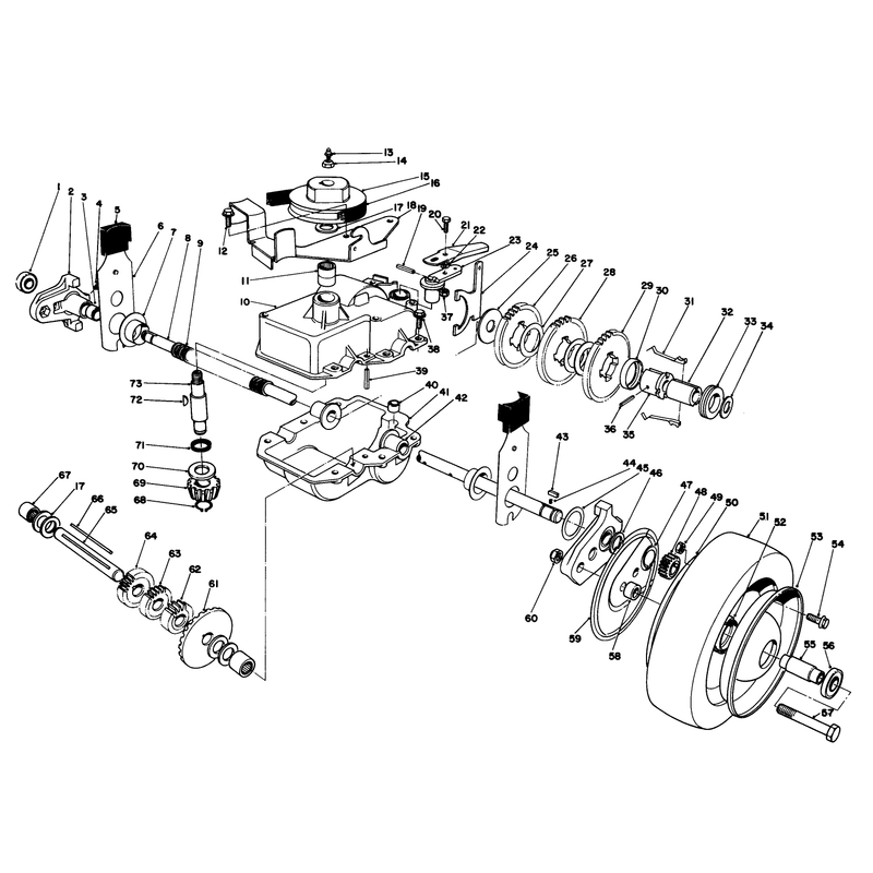 Gear Case Assembly Model 22035