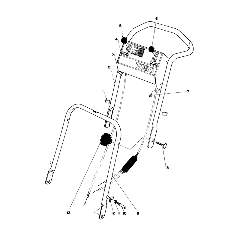 Handle Assembly Model No 21647