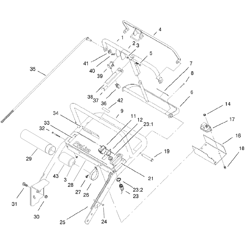 Handle and Control Assembly