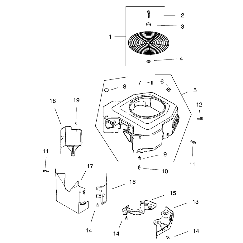 Blower Housing and Baffles