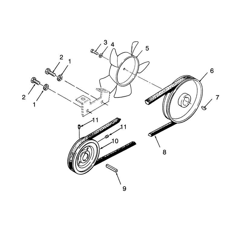Drive Belt and Pulleys