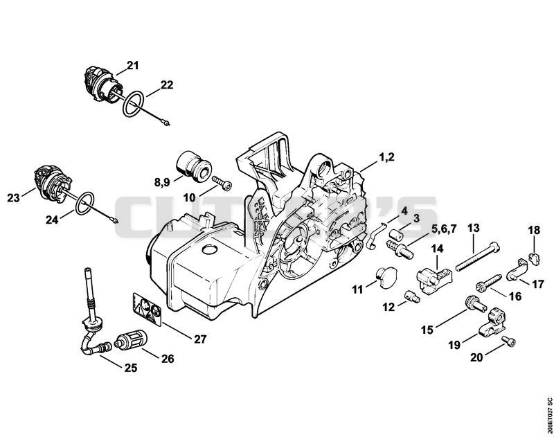 Motor housing