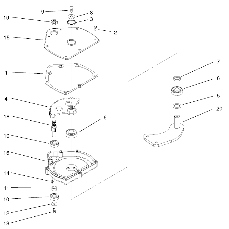 Steering Gearbox Assembly No 99-7660