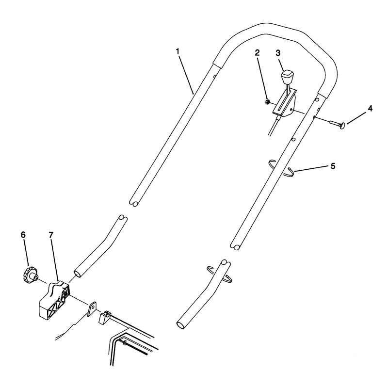 Hp Handle Assembly Model No 20901b Only