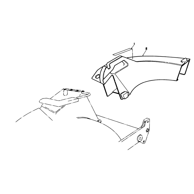 Side Discharge Chute Model No 59168 Optional