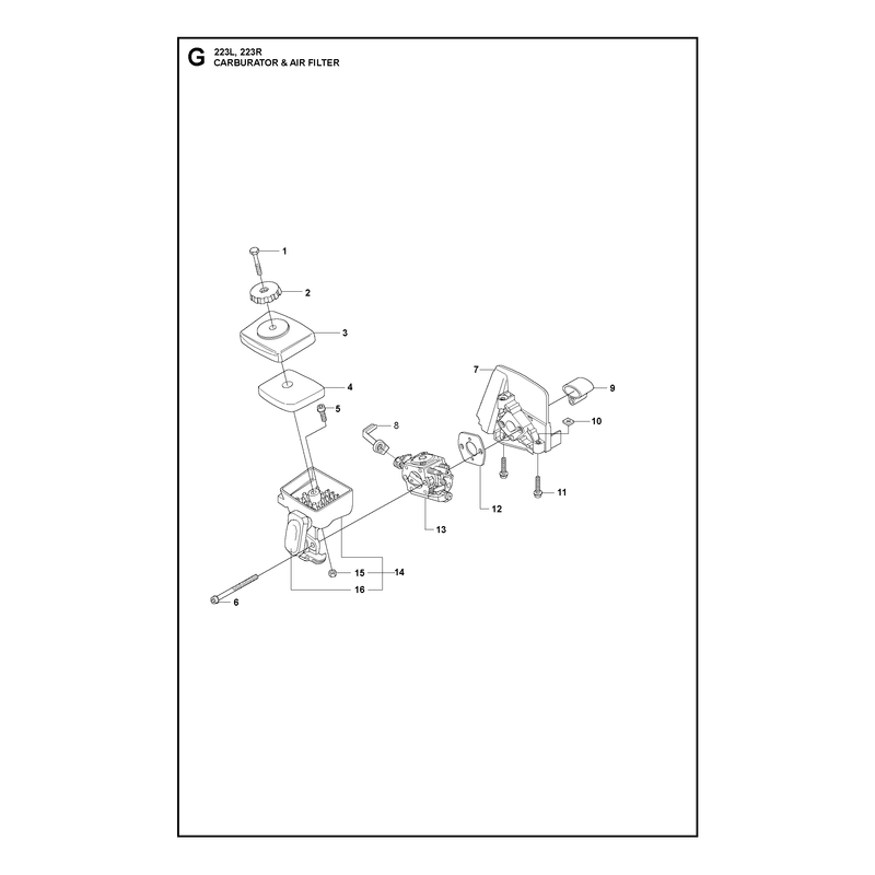 CARBURETOR AND AIR FILTER