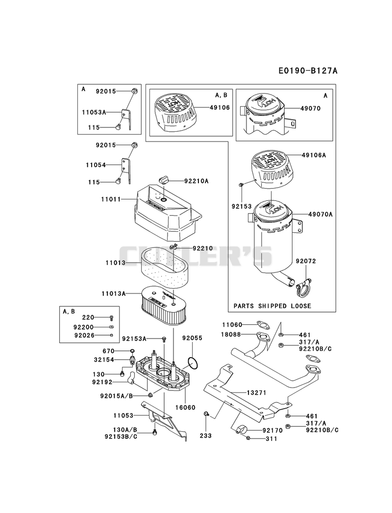 AIR-FILTER/MUFFLER