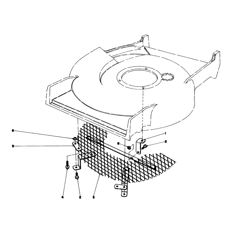 Leaf Shredder Kit No 59105 Optional