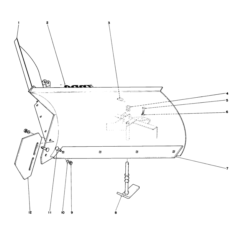 V-Plow Kit Model No. 30750 (optional)