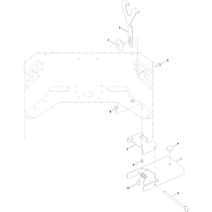 Bucket Mount Kit Assembly No 140-2066