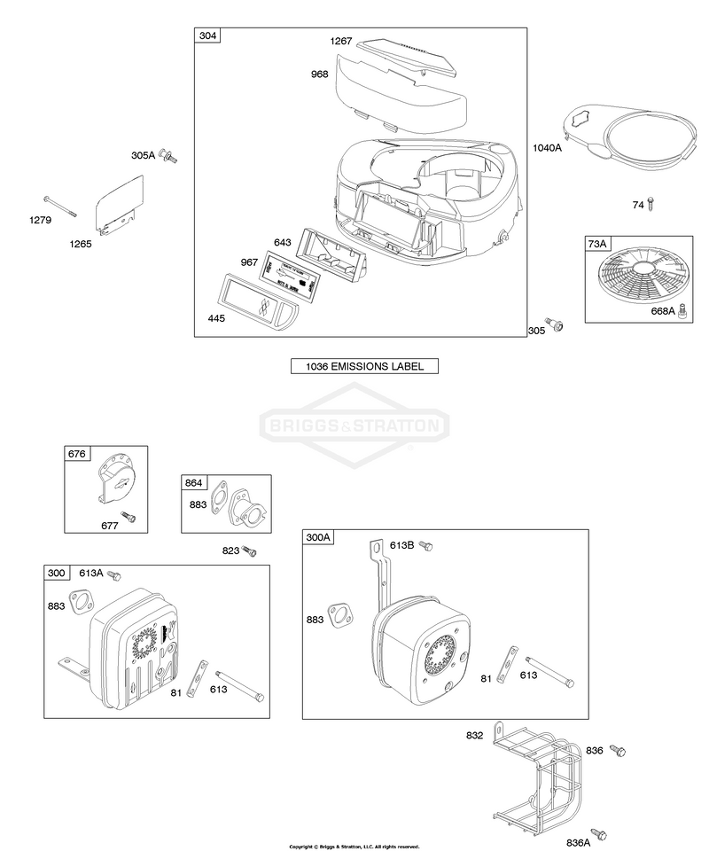 Air Cleaner, Blower Housing