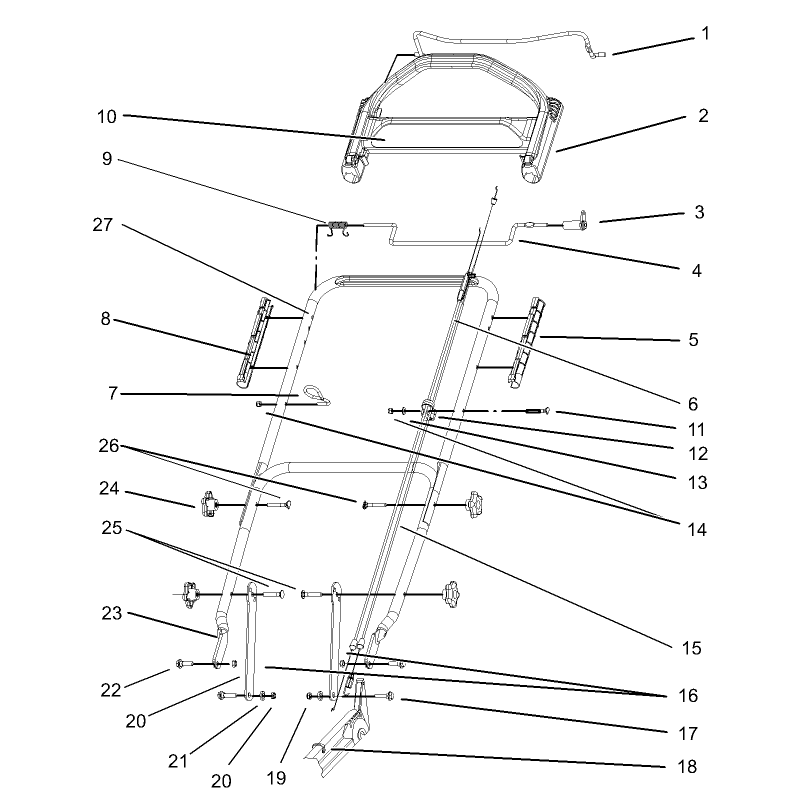 Handle and Control Assembly