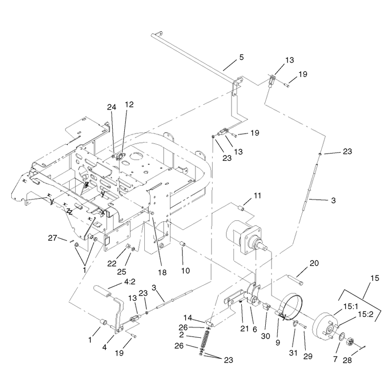 Brake and Wheel Hub Assembly