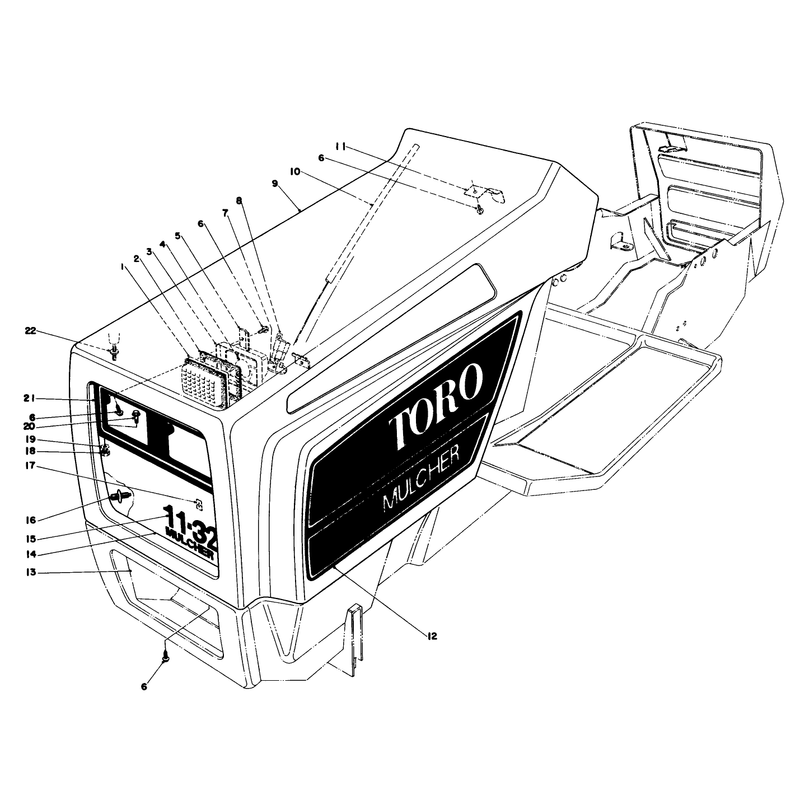 Hood Assembly Model 57385