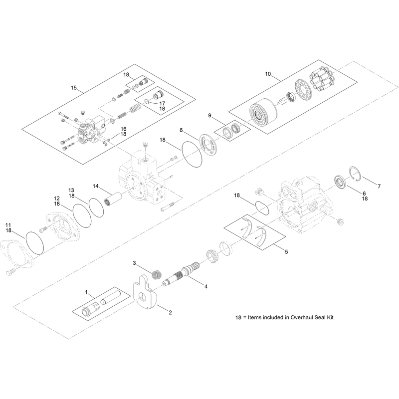 Hydraulic Pump Assembly No 131-8948