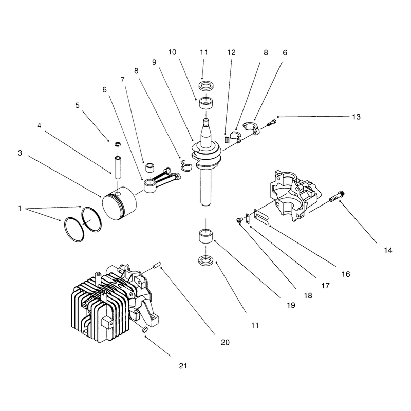 Block Assembly Model No 20441 Only