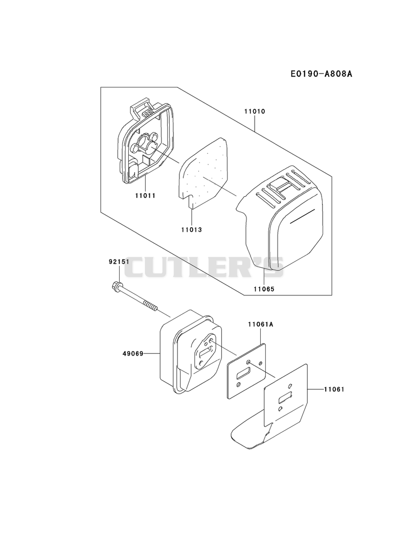 AIR-FILTER/MUFFLER