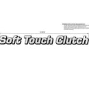 Ariens 07800032 Decal, Soft Touch Clutch (white background)