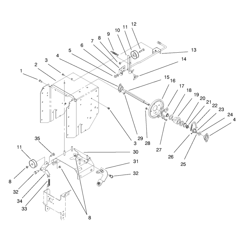 Upper Traction Assembly