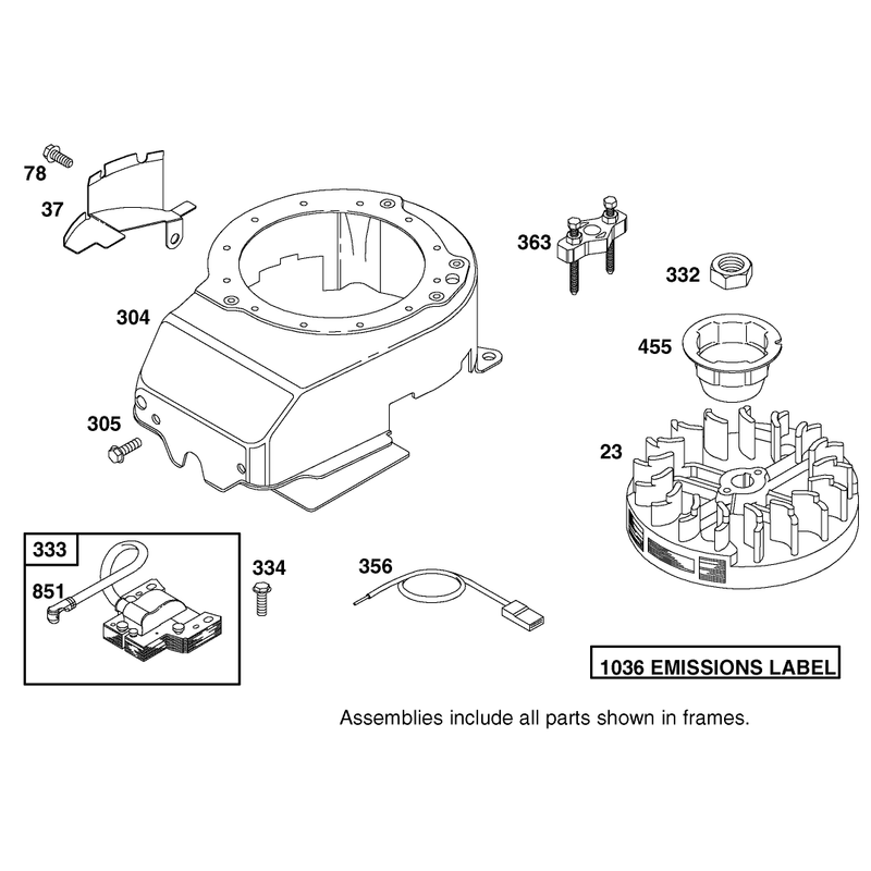 Engine Briggs and Stratton Model 12f802-1769-B1