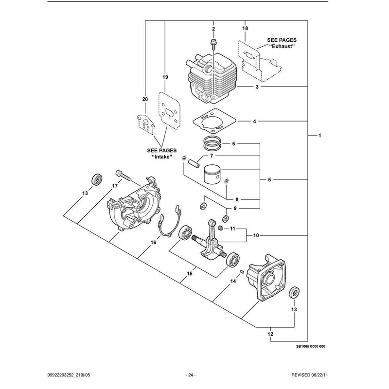 Engine, Short Block -- SB1065