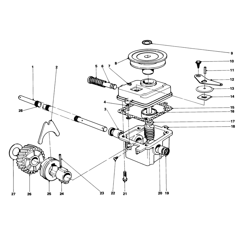 Gear Case Assembly Model 18010
