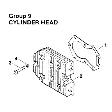 Cylinder Head Engine Kohler Model No Mv16s Type Ps56519