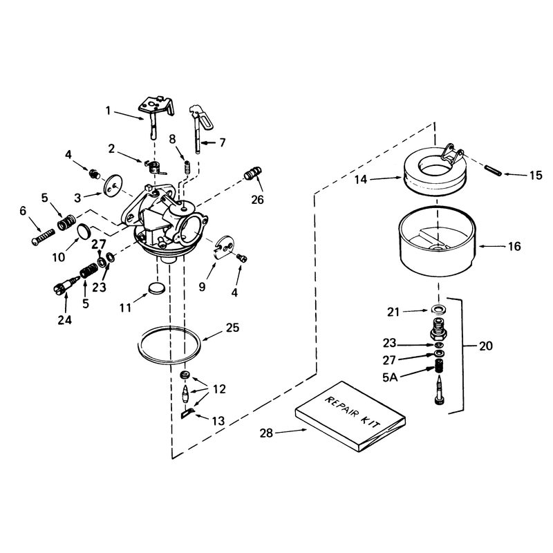 Carburetor No. 632111