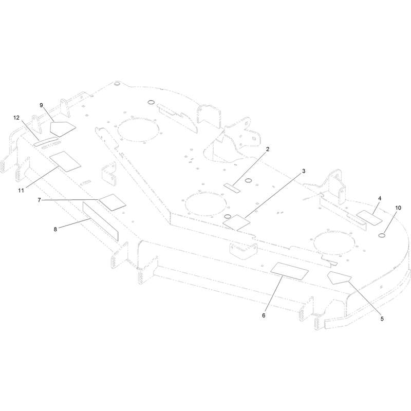 Deck Decal Assembly No. 114-5820