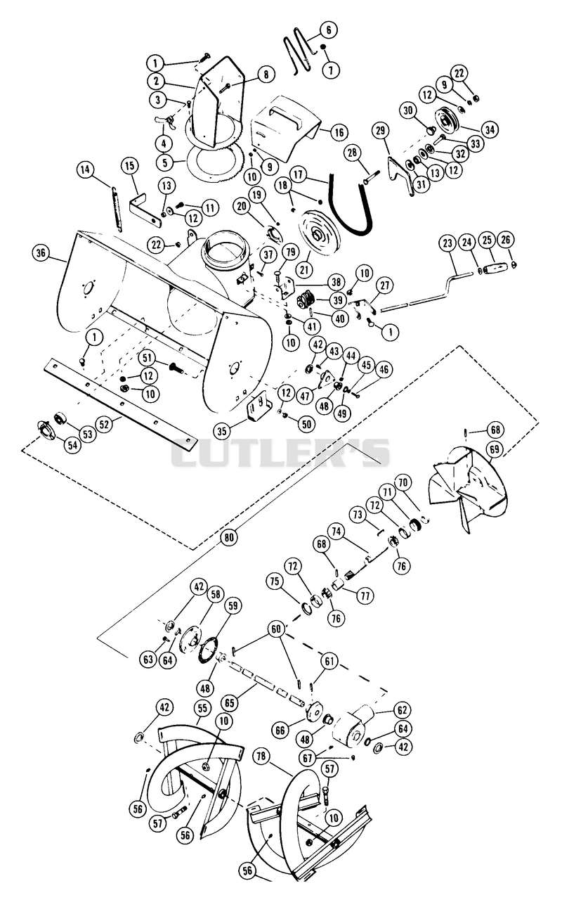BLOWER PARTS LIST