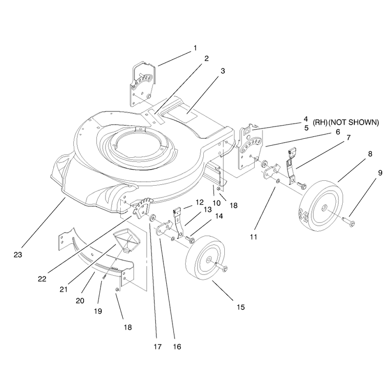 Housing and Wheel Assembly