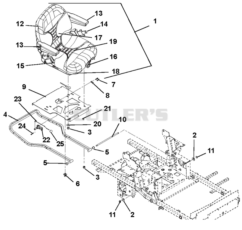 Seat And Hood Frame
