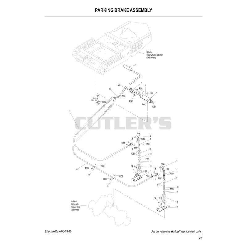 Parking Brake Assembly