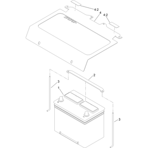 Battery Assembly No 136-5802