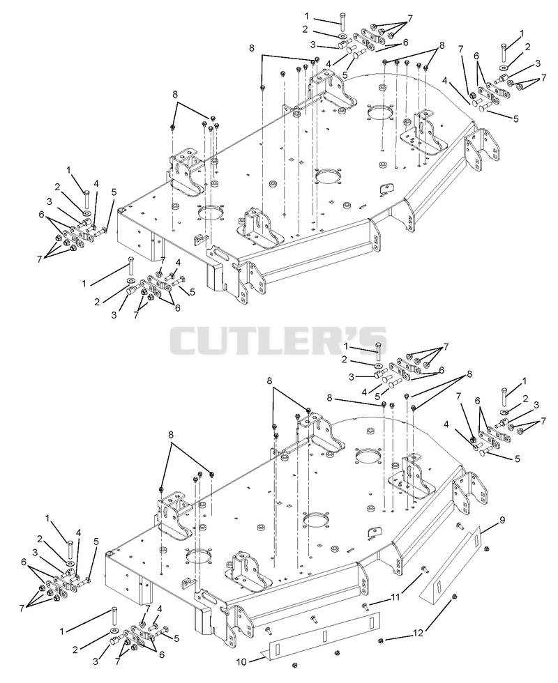 Mounting Arm And Vacuum Baffles
