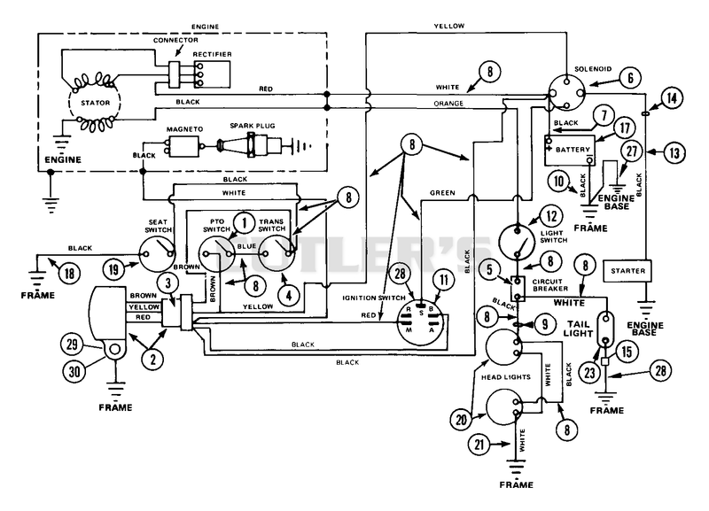 Electrical Diagram For S/N Up To 003501