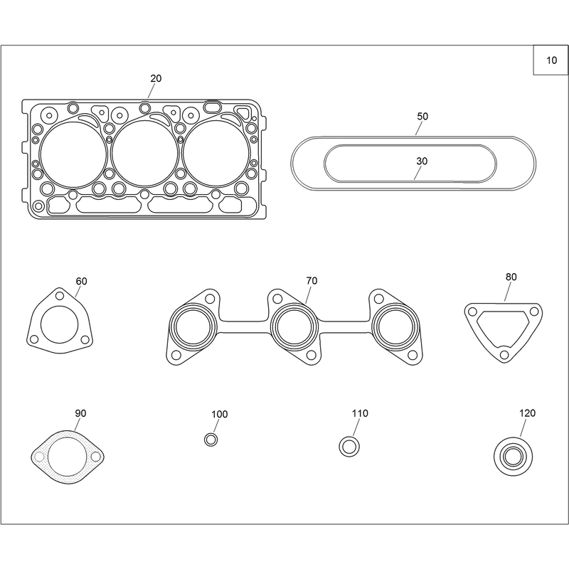 Upper Engine Gasket Kit
