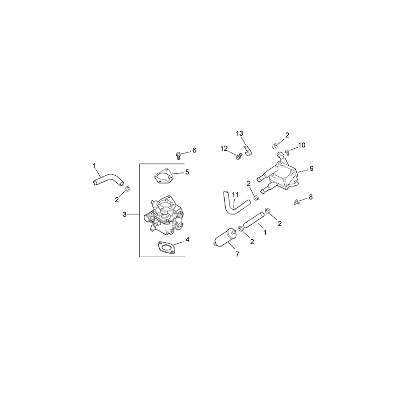 Fuel System Assembly Kohler CH730-0132