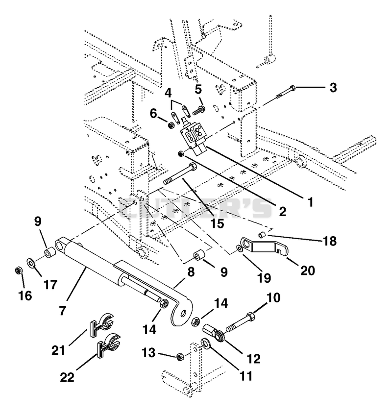 Lift Valve And Cylinder