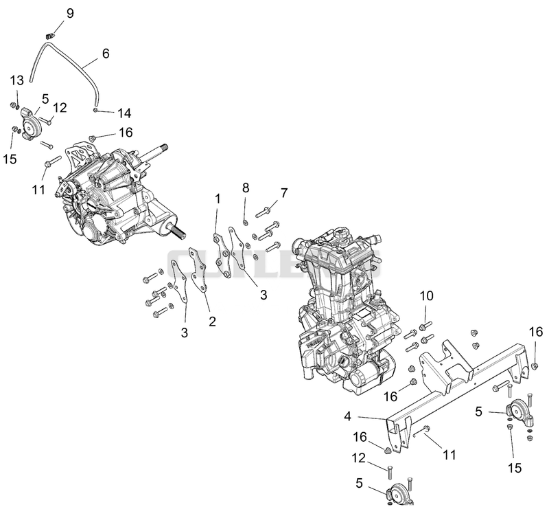 Engine And Transmission Mounting