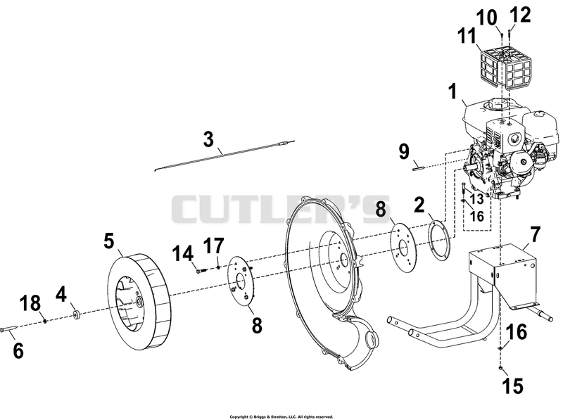 Engine & Impeller Assembly