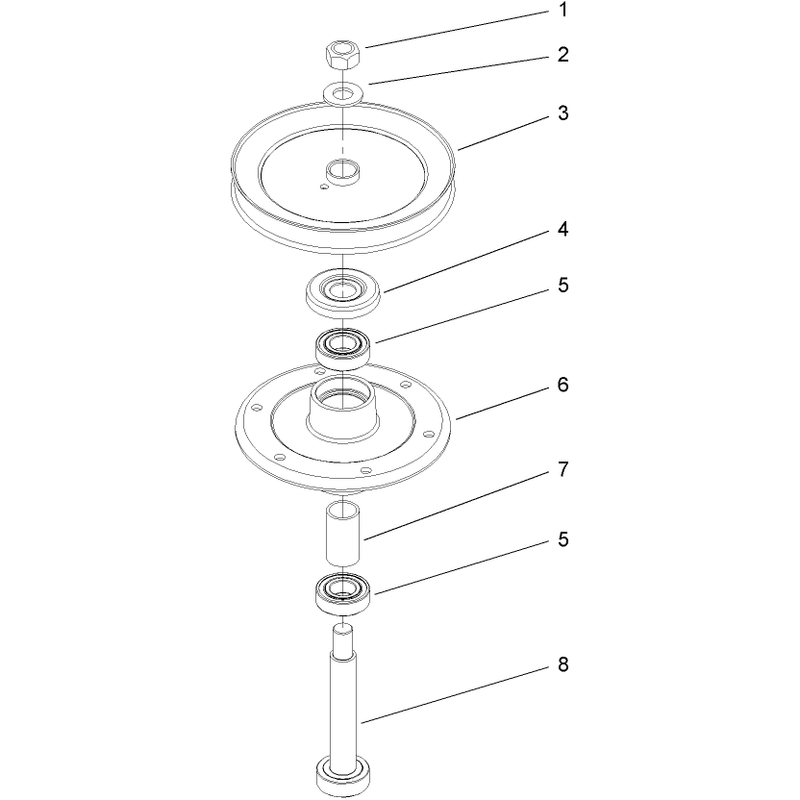Spindle Assembly No 106-0788