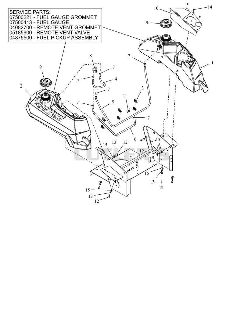 Fuel System - Kawasaki - CARB